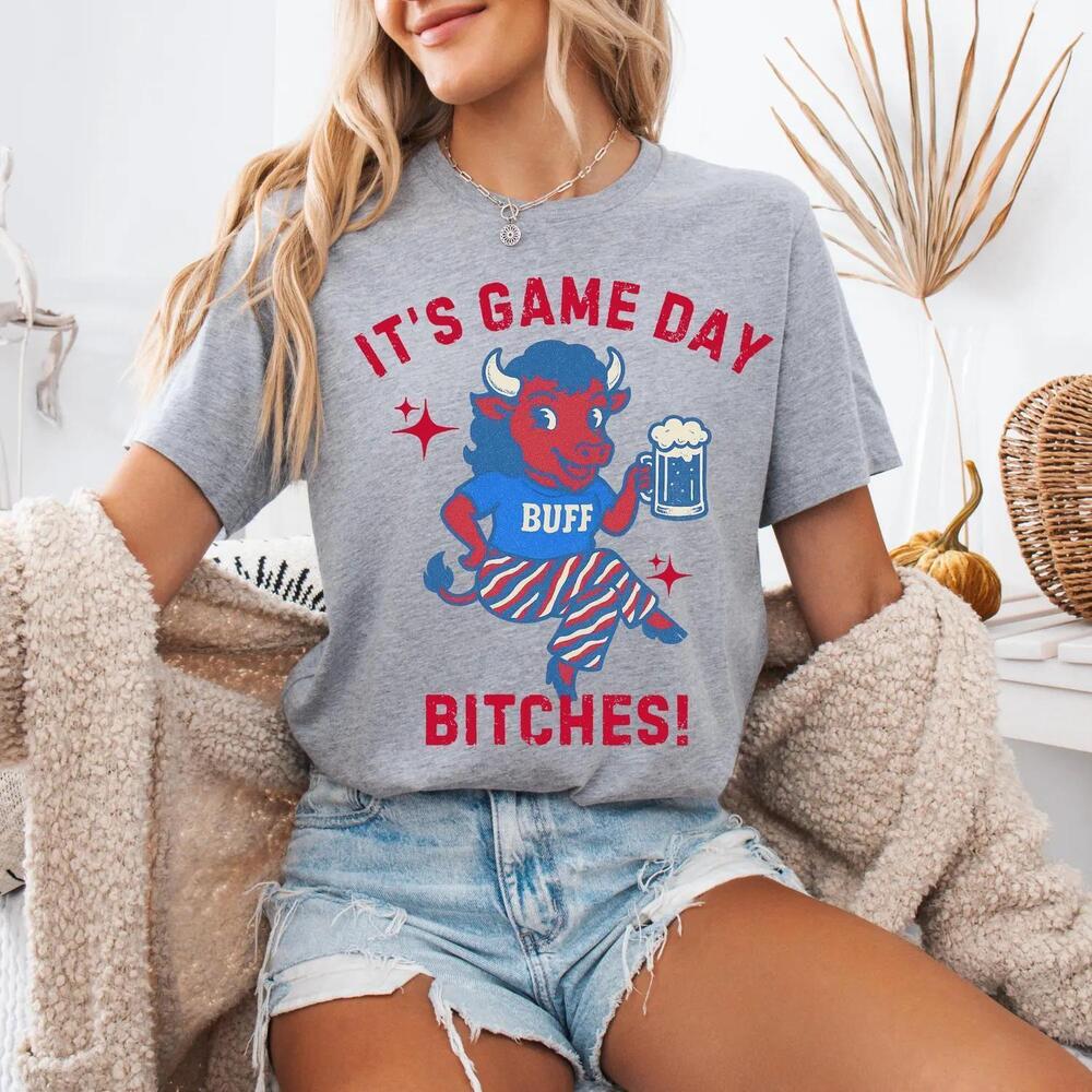 Retro Buffalo Game Day Tee Unisex Sports Fan Shirt